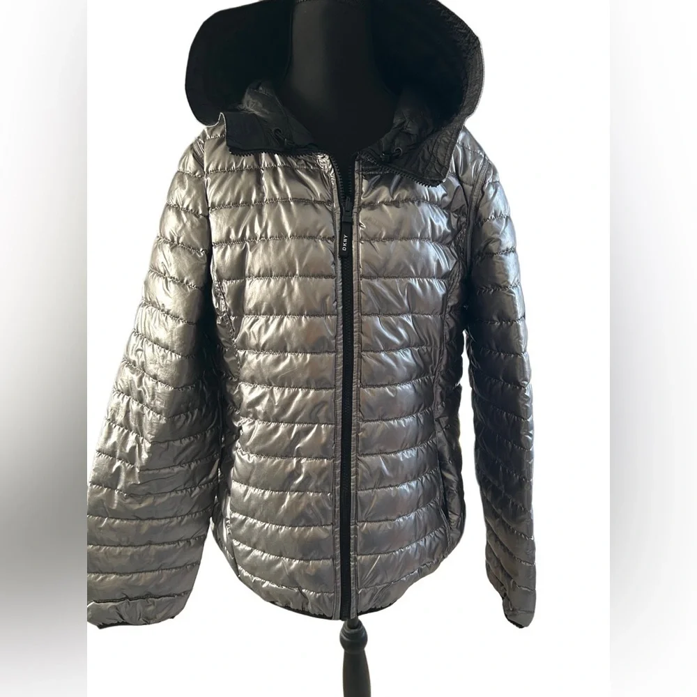 DKNY Reversible Double Face Jacket, Size Large